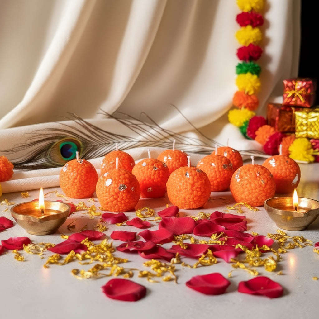 Motichoor Magic Candles – Pack of 12